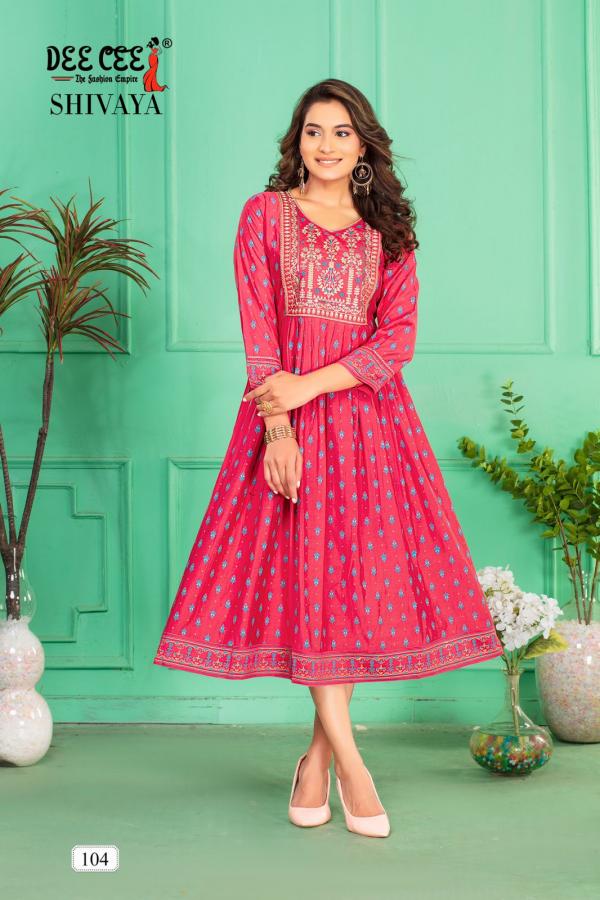 Deecee Shivaya Designer Chanderi Kurti Collection